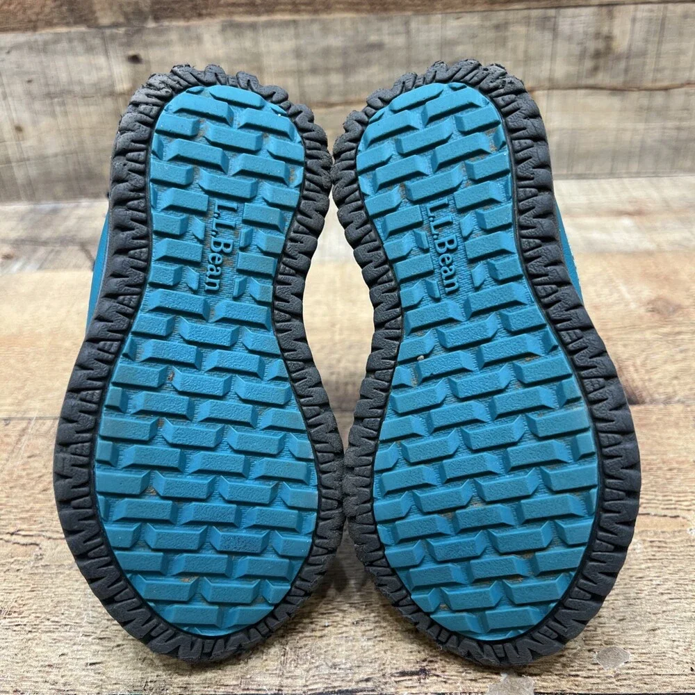 LL Bean Tek 2.5 Primaloft Toddler Teal Winter Snow Boots Size 7